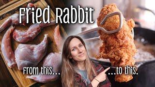 FRIED RABBIT Recipe - Farm to Table Dinner