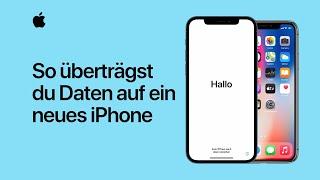 So überträgst du Daten von deinem bisherigen auf dein neues iPhone – Apple Support