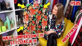 HAUL LUMPEKSOWY !!! KOLOROWE ZAKUPY Z SECOND HANDU !!! ODLOTOWE PEREŁKI !!! MIERZYMY #535