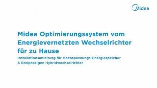 Midea Optimierungssystem vom Energievernetzten Wechselrichter für zu Hause