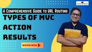 What is action in MVC | Types of Action Results in MVC | MVC tutorial for Beginners in .NET C#