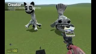 Garry's Mod  zoochosis monster vs ZOONAMLY and SKIBIDITOILET