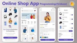 Online Shop Android Studio Project With Firebase - Online Shop Ecommerce Programming