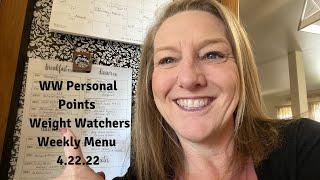 WW Personal Points | Weekly Menu Plan  - Watching What You Eat Doesn't Have To Be Dull!