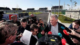 VIDEO: Presidential hopeful Peter Casey visits houses for Traveller families