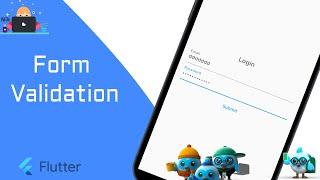 Form validation - Flutter ||  Flutter Form || Flutter Tutorial