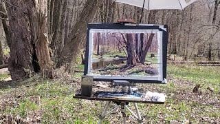 Watercolor Plein Air demo by Christopher Leeper