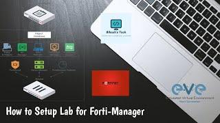 #fortigateLAB | How to setup forti-Manager in Eve-ng | Home LAB | Free LAB | #Fortimanager