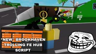 *NEW* Brookhaven Trolling FE Hub Script Hack | TROLL KIDS  Fluxus,Hydrogen,Delta,Arceus X Mobile