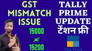 #169 Tally Prime New Update Big | Tax Mismatch Issue Solve | Verify Data Automatically