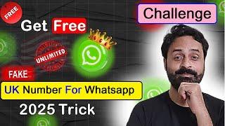 fake Whatsapp kaise banta hai 2024 | free UK whatsapp number | fake number se Whatsapp kaise bane