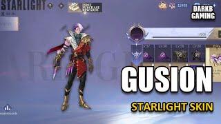 June 2024 Starlight Skin | Gusion Starlight Skin | Mobile Legends