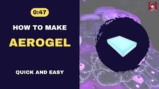 How to make AEROGEL | Subnautica