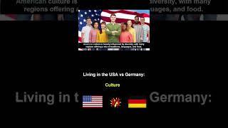 Living in the USA vs Germany #culture