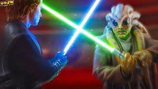 What If Kit Fisto Stopped Anakin Skywalker From Saving Palpatine