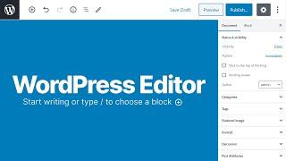 How to Use the WordPress Editor