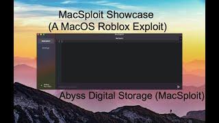 MacSploit Showcase Working MacOS Executor