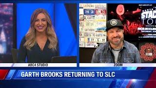 EXCLUSIVE: Garth Brooks speaks to ABC4 Utah ahead of his big concert in Salt Lake City