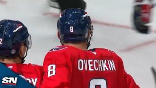 Alex Ovechkin Wires Home Career Goal No. 884 From The Slot