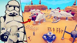 Clone Wars Landing at Point Rain is EPIC in NEW TABS Map Creator!