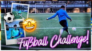 FUSSBALL CHALLENGE MIT ELDOS & MARLON! 