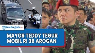 Teka-Teki Pemilik Mobil RI 36 Arogan yang Viral di Sosmed, Mayor Teddy Turun Tangan