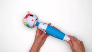 Tokidoki Multispeed Unicorn Massage Wand Vibrator UK White