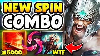 I DISCOVERED A NEW TRYNDAMERE SPIN MECHANIC! (INSTANT 6000 DAMAGE WTF?)