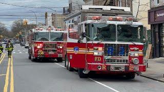 {HAZMAT} FDNY Members Operating on Box 3371 for a Major Gas Leak 4/13/24