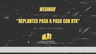 Replanteo paso a paso con RTK