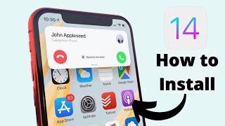 How to Install iOS 14 Public Beta  - No Computer