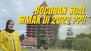 BOCORAN SOAL SIMAK UI 2022 ??!!