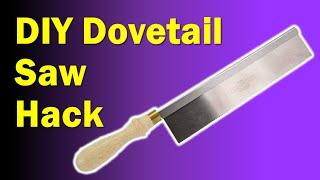 Dovetail Saw | DIY Inexpensive Dovetail Saw