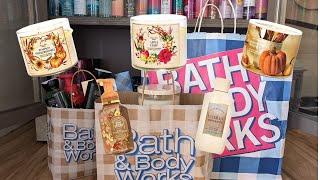 EPIC BATH AND BODY WORKS FALL HAUL! SO MANY FALL CANDLES!