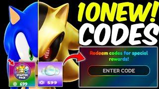 ️New️ ALL WORKING SEPTEMBER CODES FOR SONIC SPEED SIMULATOR IN 2024! ROBLOX SONIC SPEED CODES