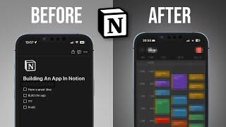 I rebuilt a $3B+ App In Notion And This Happened…