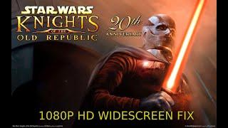 KOTOR 20th Anniversary Widescreen Fix (With HUD FIX)