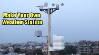 DIY Solar Powered WiFi Weather Station V3.0 || Monitoring Wind and Rainfall