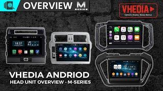 Vhedia Android Head Unit Overview - M-Series