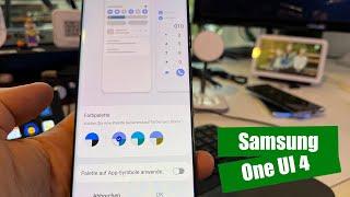 Samsung One UI 4 Deutsch - Erste Eindrücke der Oberfläche