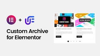 Custom Archive for Elementor