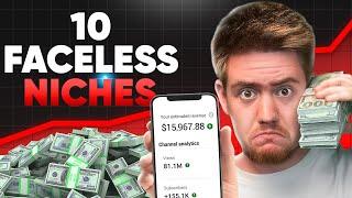 Faceless YouTube Channel ideas 2024 | Top 10 profitable niches on YouTube