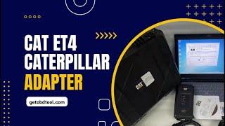 How To Use Cat ET 4 CAT Caterpillar ET Diagnostic Adapter