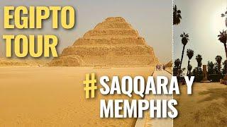 EGIPTO ,SAQQARA Y MEMPHIS tour, la primer piramide de todo Egipto por dentro!!! 2022-De Paseo!