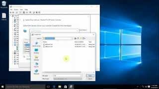 How To: Install a Windows 10 Driver using an INF File