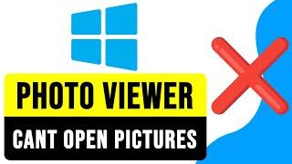 SOLUTION: Windows Photo Viewer Cant Open Pictures 2025 | Fix Invalid TIFF File Error