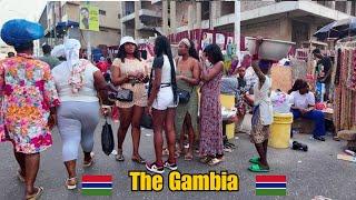 Midday On The Streets of Abuko The Gambia in 2024