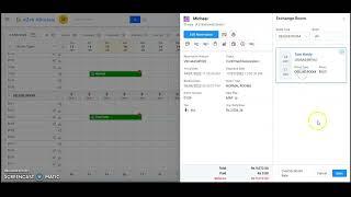 How to Perform Room Exchange in eZee Absolute 2.0??