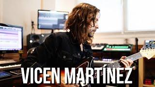 Un GUITARRISTA al mando de su ESTUDIO: Vicen Martínez