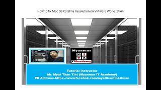 14.How to fix Mac OS Catalina Resolution on VMware Workstation